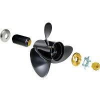 Solas 9311-110-15 Rubex Aluminum Interchangeable Hub 3-Blade Propeller, Rh, 11 X 15 - 9311-110-15 - 496-931111015F1